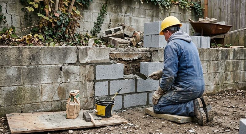 Block Wall Repair in Cerritos, CA