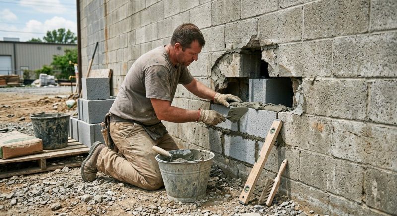 Block Wall Repair in Hollywood, CA