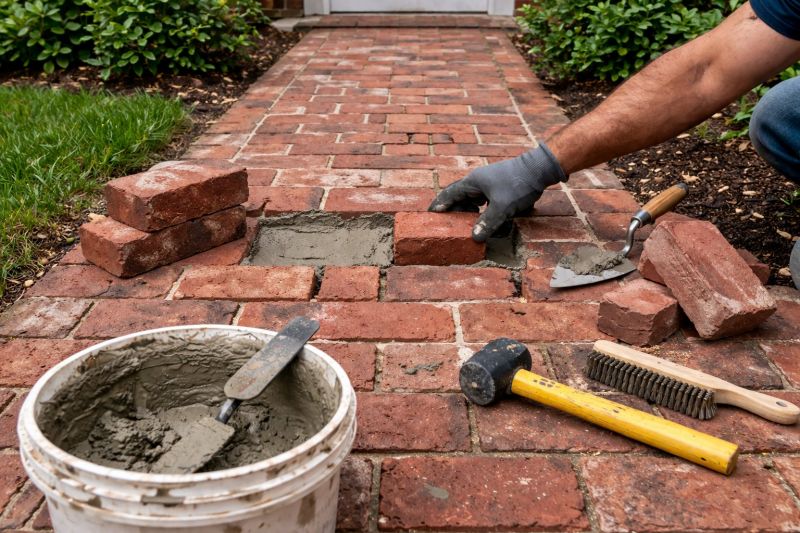 Brick Driveway Repair in Los Angeles County, CA