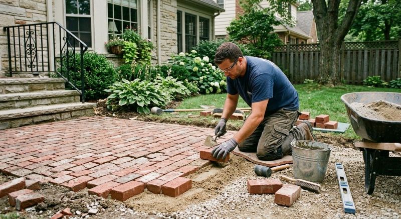 Brick Flatwork Repair in Huntington Beach, CA
