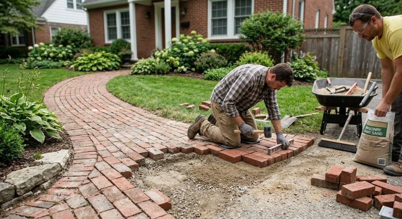 Brick Flatwork Repair in Monterey Park, CA