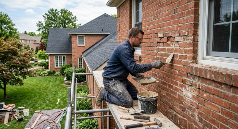 Brick Masonry Repair in La Habra, CA