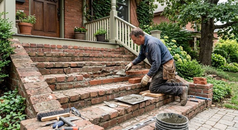 Brick Repair in Montrose, CA