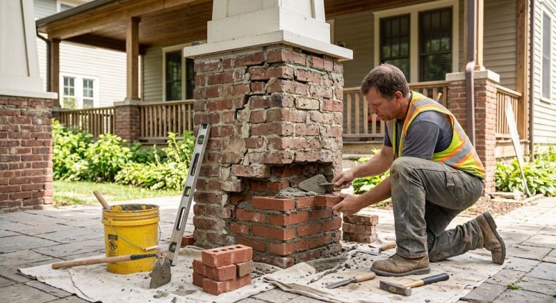 Brick Restoration in Hacienda Heights, CA
