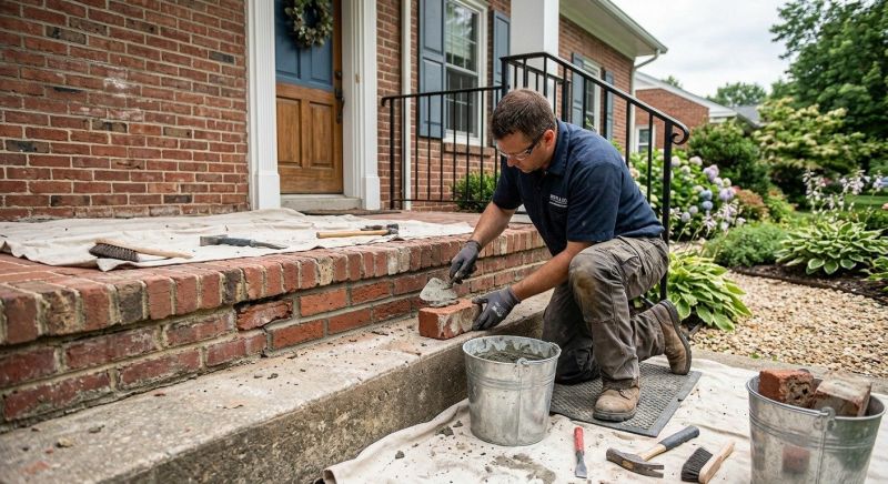 Brick Stairs Repair in Monterey Park, CA