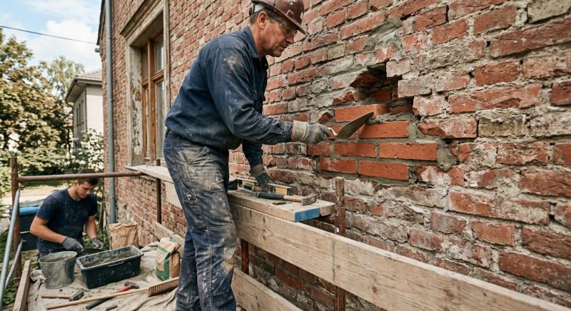Brick Wall Repair in Long Beach, CA