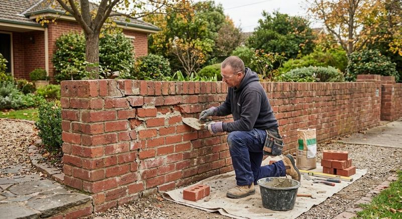 Brick Wall Repair in Pasadena, CA