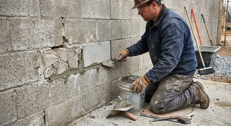 Concrete Block Repair in Compton, CA