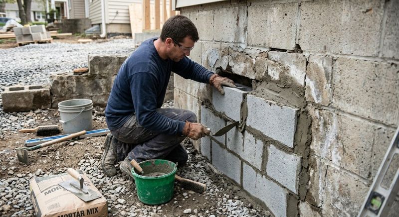Concrete Block Repair in Pasadena, CA