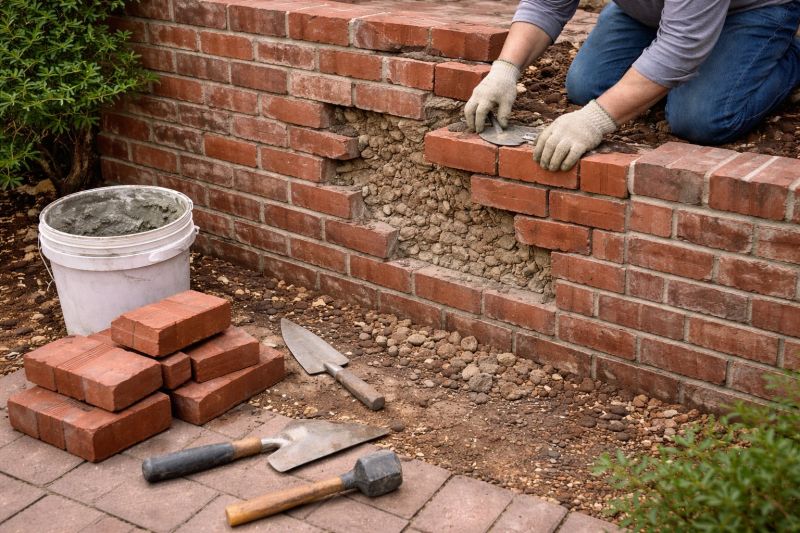 Masonry Wall Repair in Los Angeles County, CA