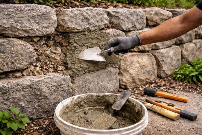 Retaining Wall Repair in Brea, CA