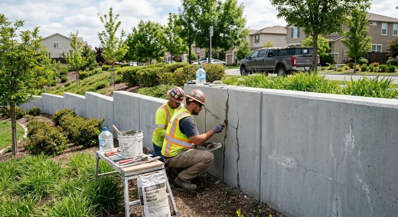 Retaining Wall Repair in Burbank, CA