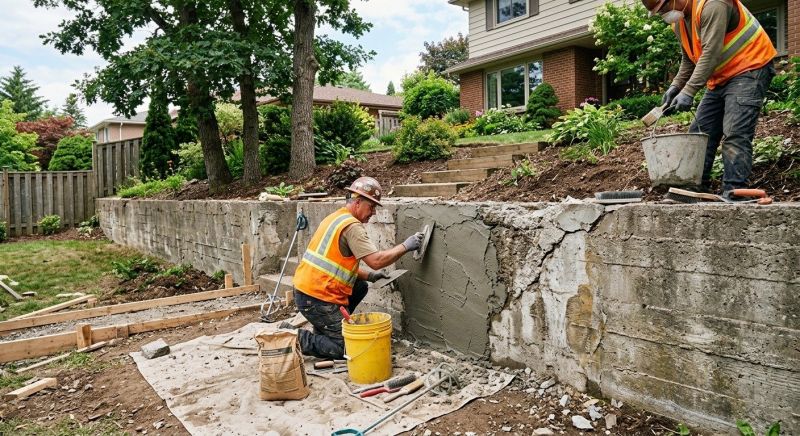 Retaining Wall Repair in Torrance, CA