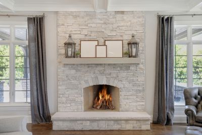 Stone Chimney Installation in Burbank, CA