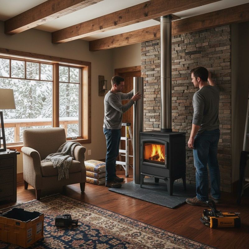Stone Chimney Installation in Cerritos, CA
