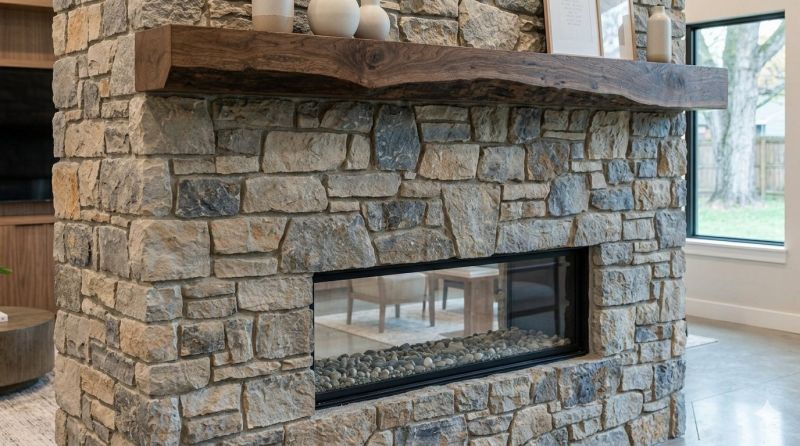 Stone Chimney Installation in Cypress, CA