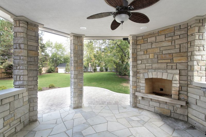 Stone Chimney Installation in Encino, CA