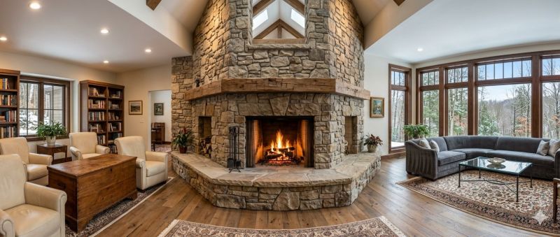 Stone Chimney Installation in Hollywood, CA