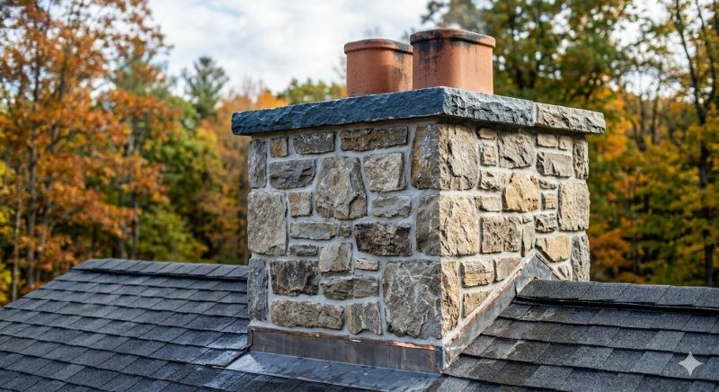 Stone Chimney Installation in Monterey Park, CA