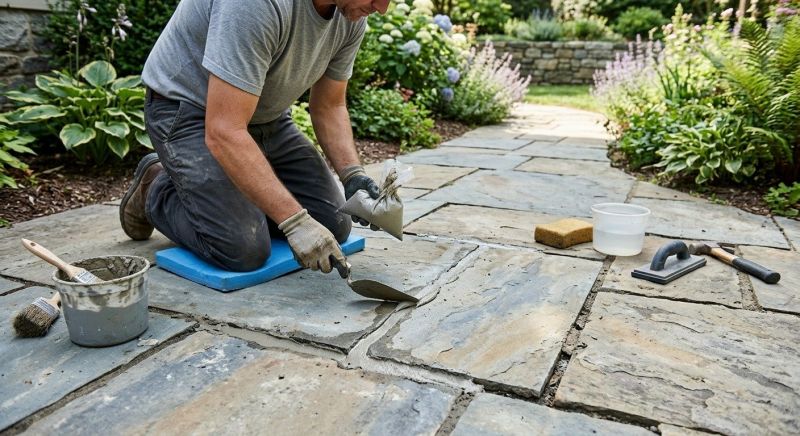 Stone Driveway Repair in Los Angeles County, CA