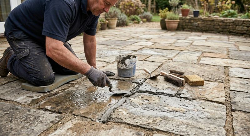 Stone Driveway Repair in Los Angeles County, CA