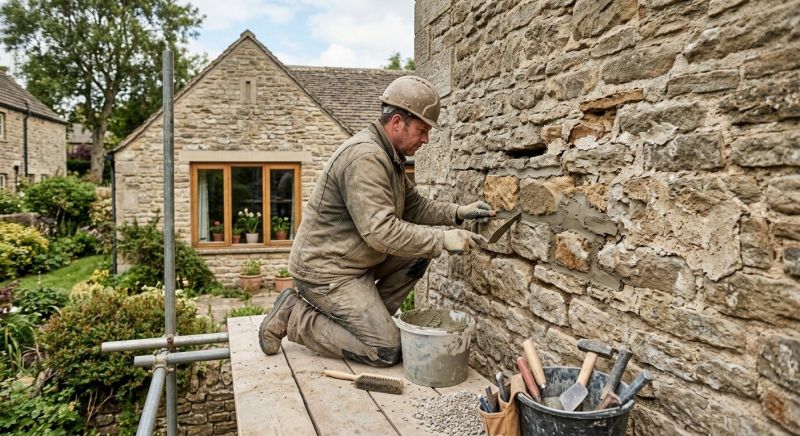 Stone Masonry Repair in Diamond Bar, CA