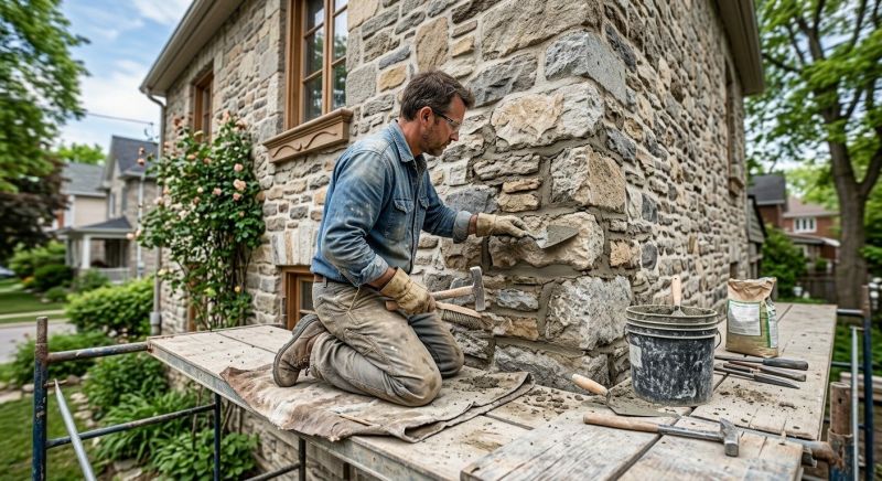Stone Masonry Repair in La Crescenta, CA