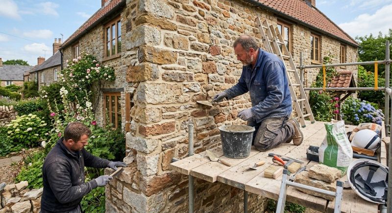Stonework Repair in La Canada Flintridge, CA